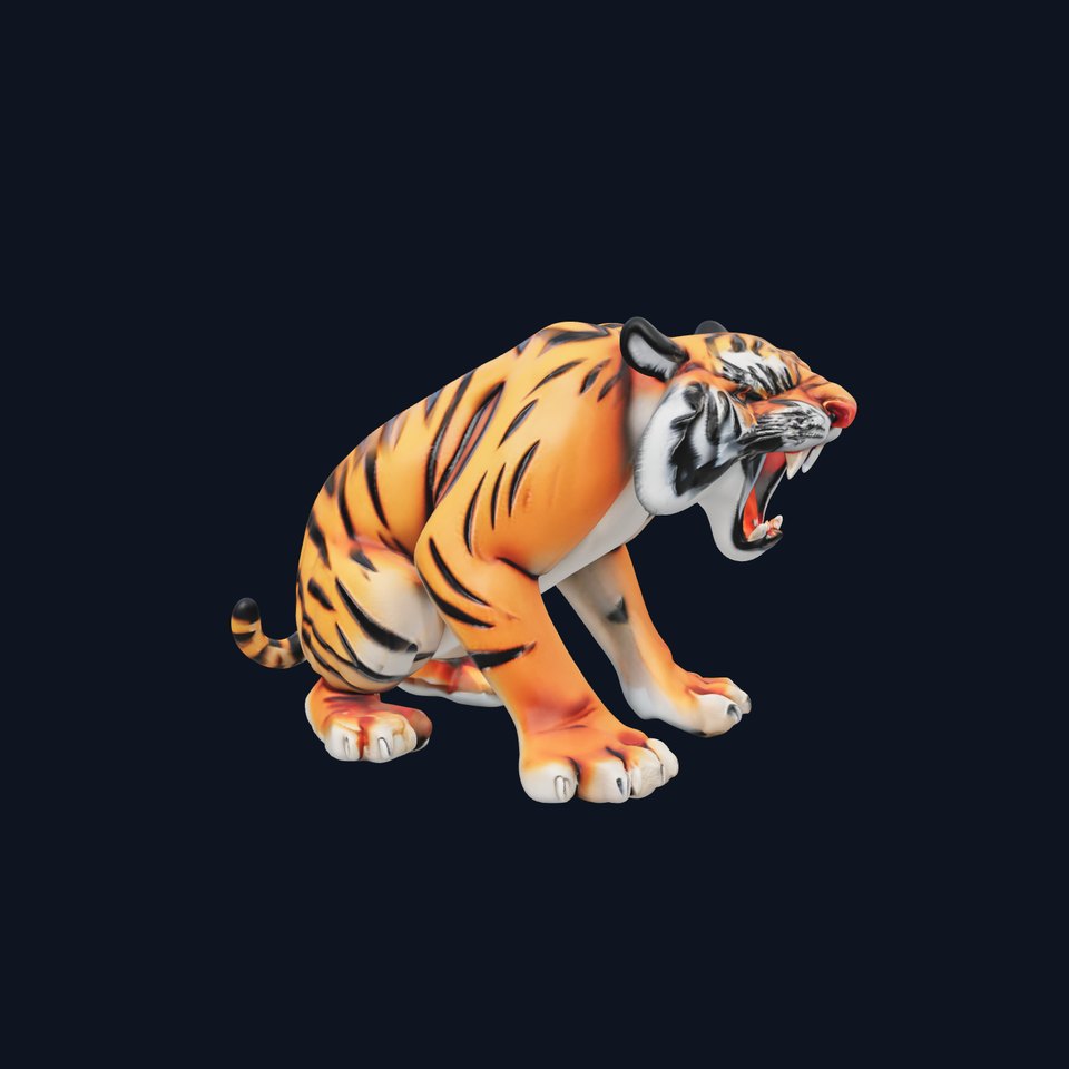 Tiger Animation Model Pack