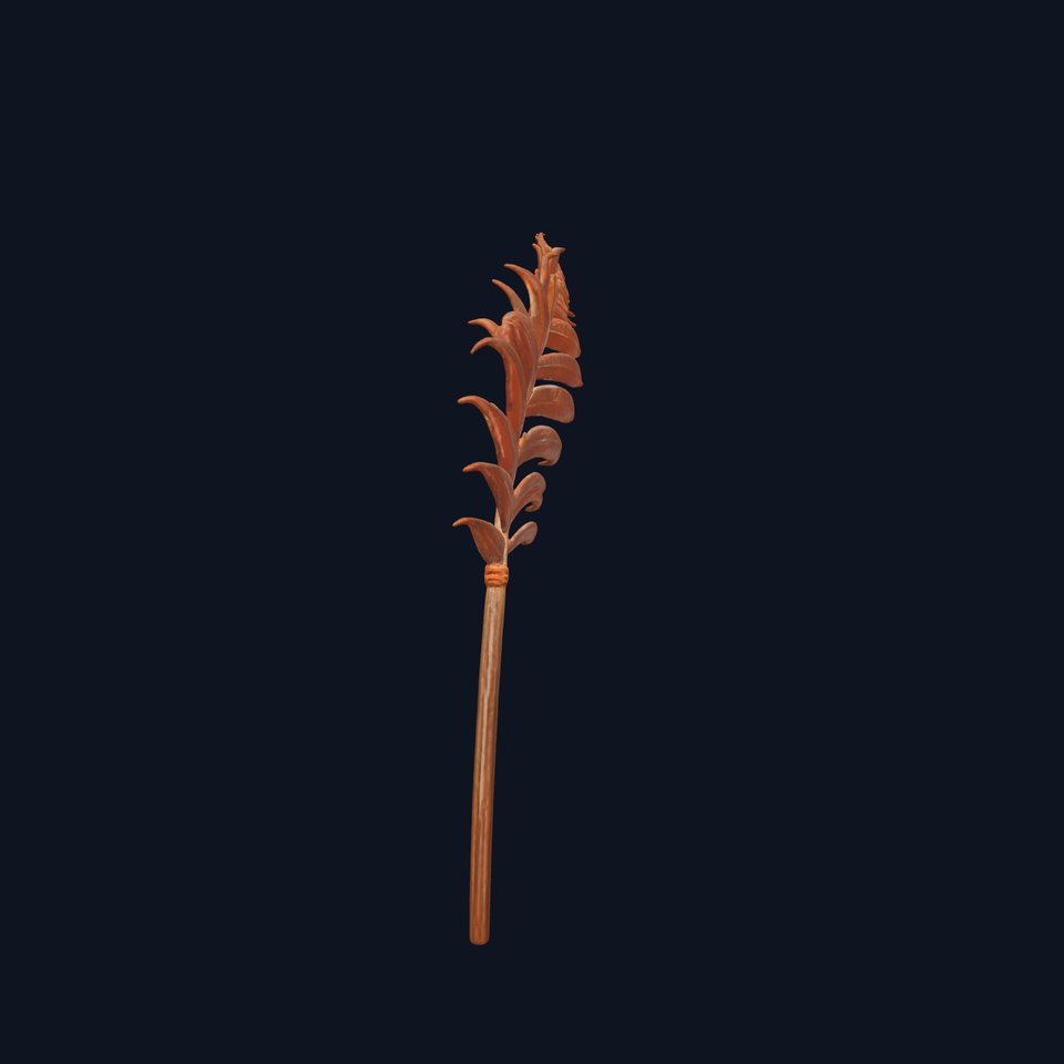 Realistic Palm Leaf Model Pack for D Rendering