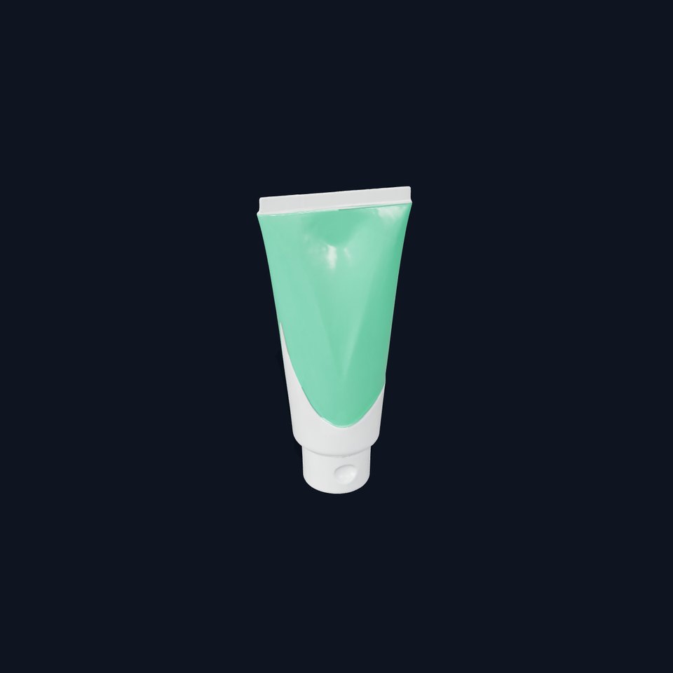 Toothpaste Tube D Model Pack