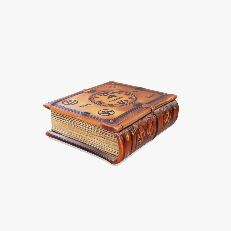 Ancient Spellbook D Model Pack