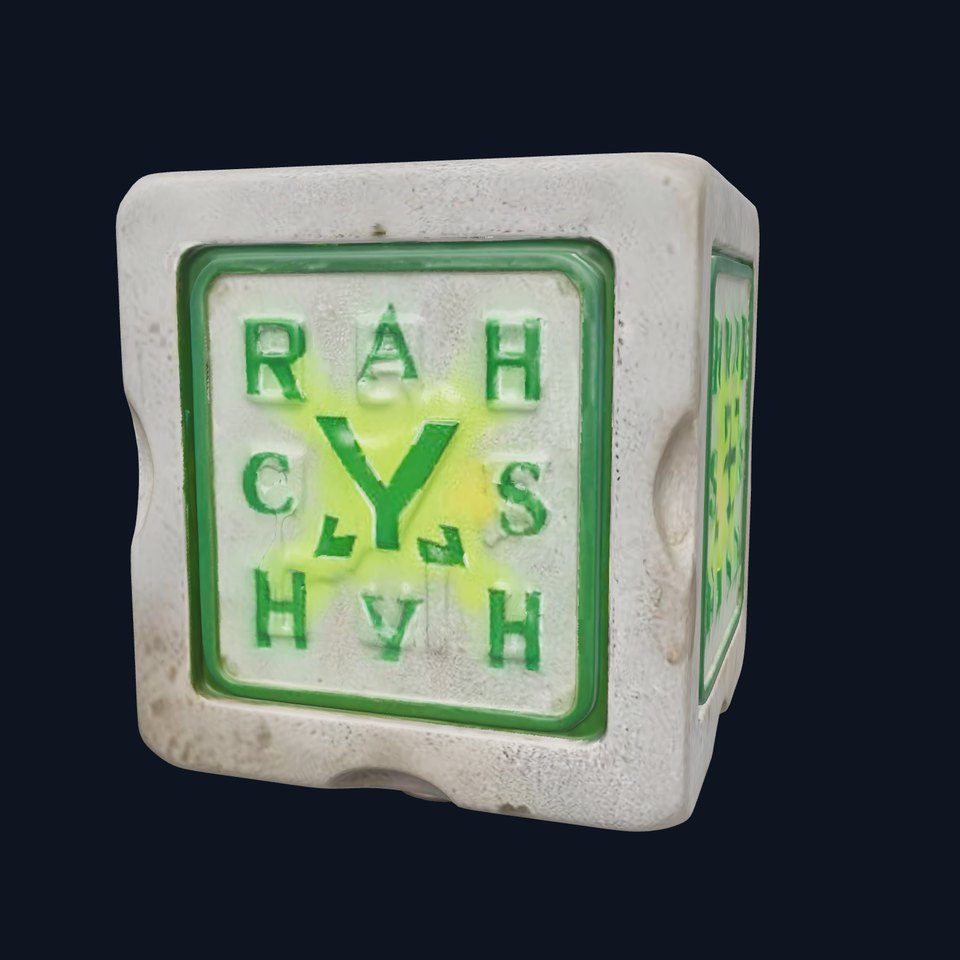 Mystical Glowing Cube Model Pack