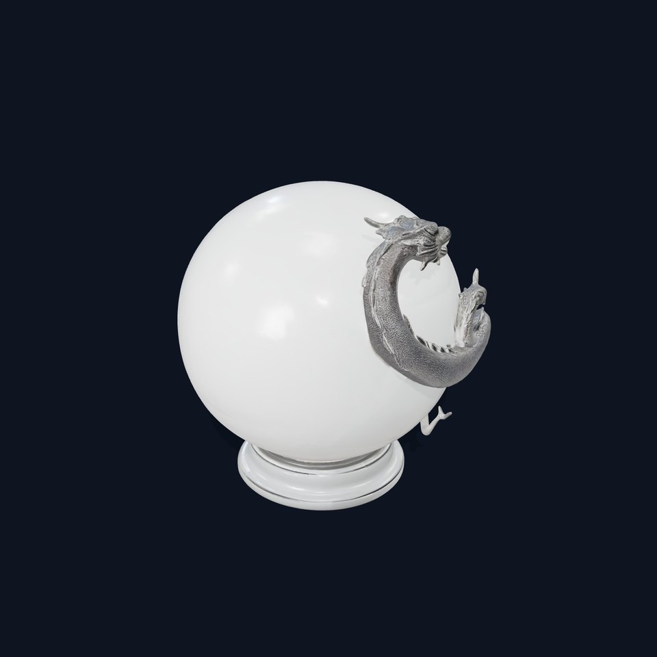 Dragon Sphere Decorative Model Pack viewer poster