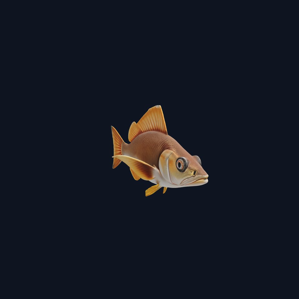Realistic Fish Model Pack with PBR Textures