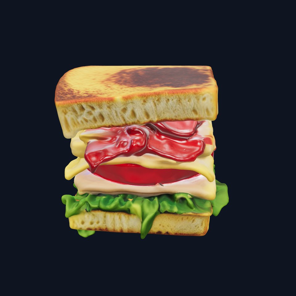 Club Sandwich D Model Pack