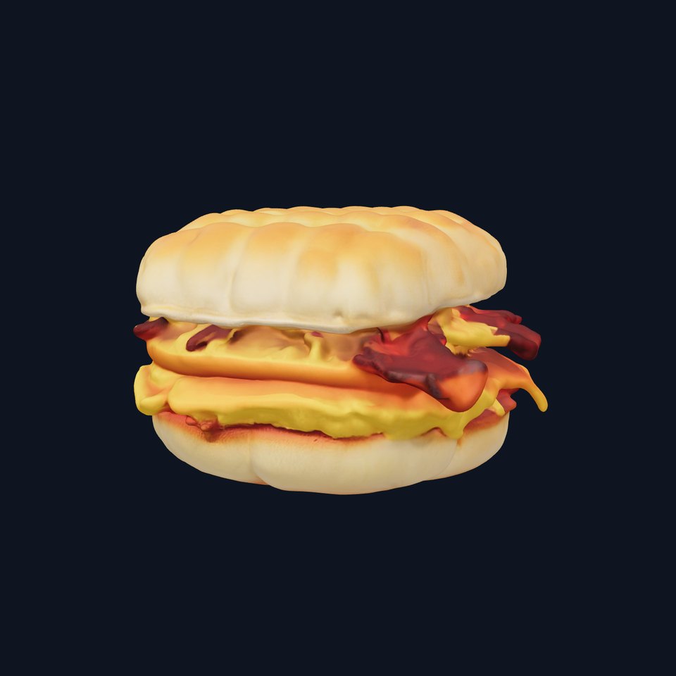 Breakfast Sandwich Model Pack with Bacon Egg and Cheese