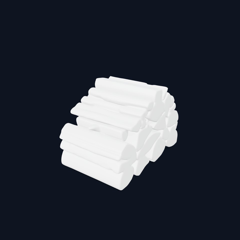 Stacked Firewood Model Pack  Detailed D Assets for Various Applications viewer poster