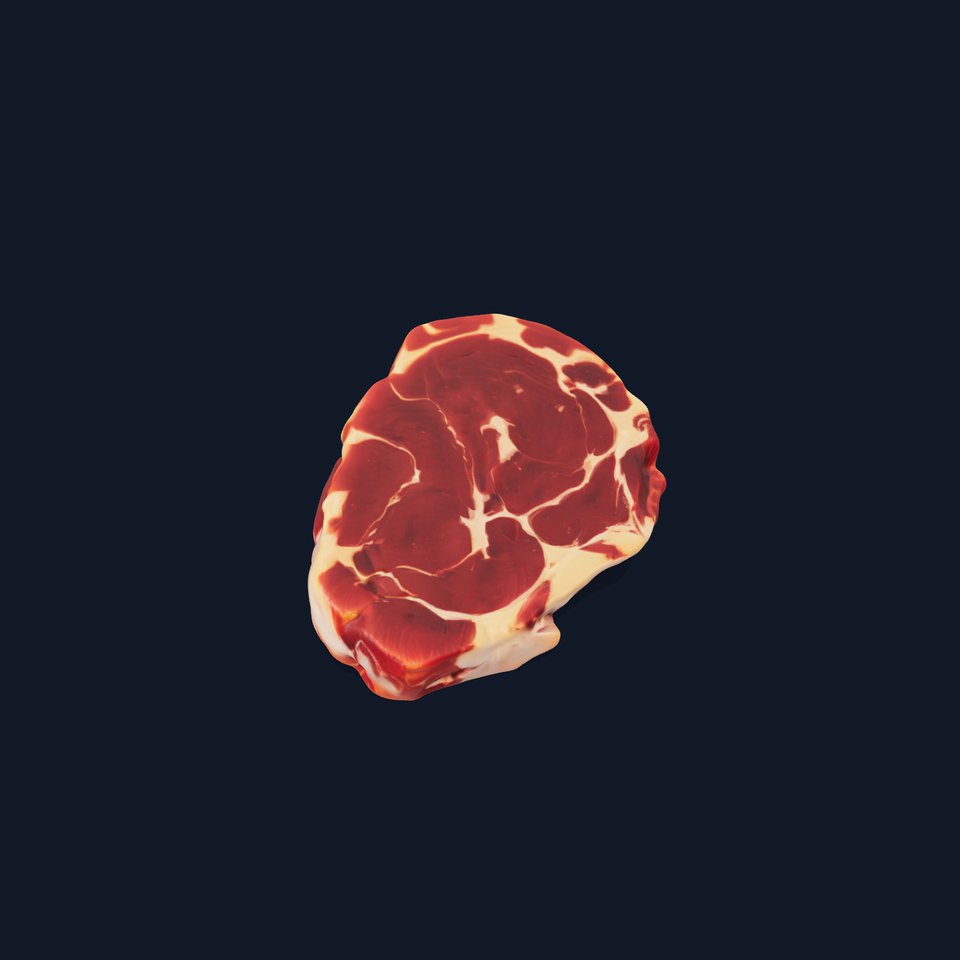 D Ribeye Steak Model Pack for Culinary Visualizations