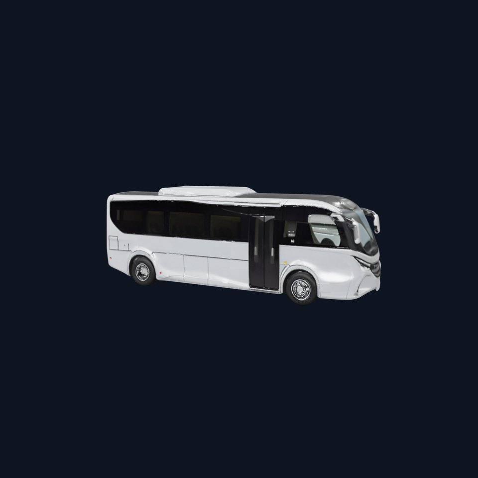 Modern Futuristic Bus Model Pack