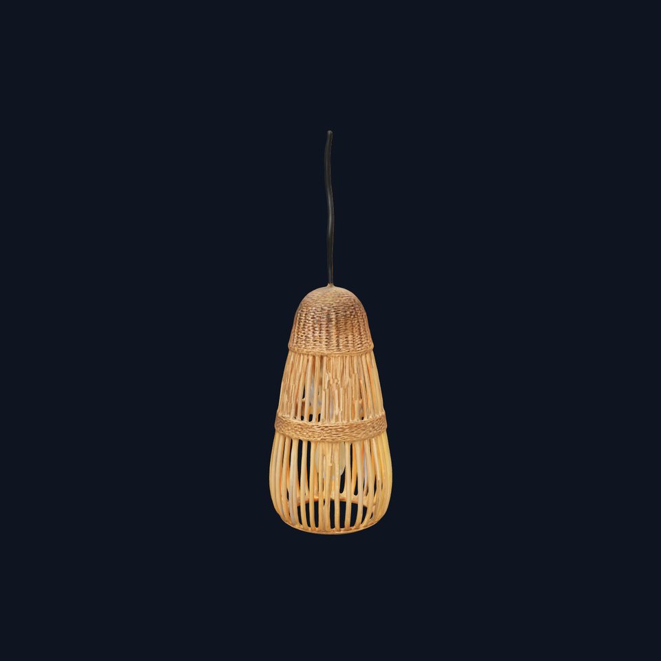Wicker Pendant Light Model Pack viewer poster