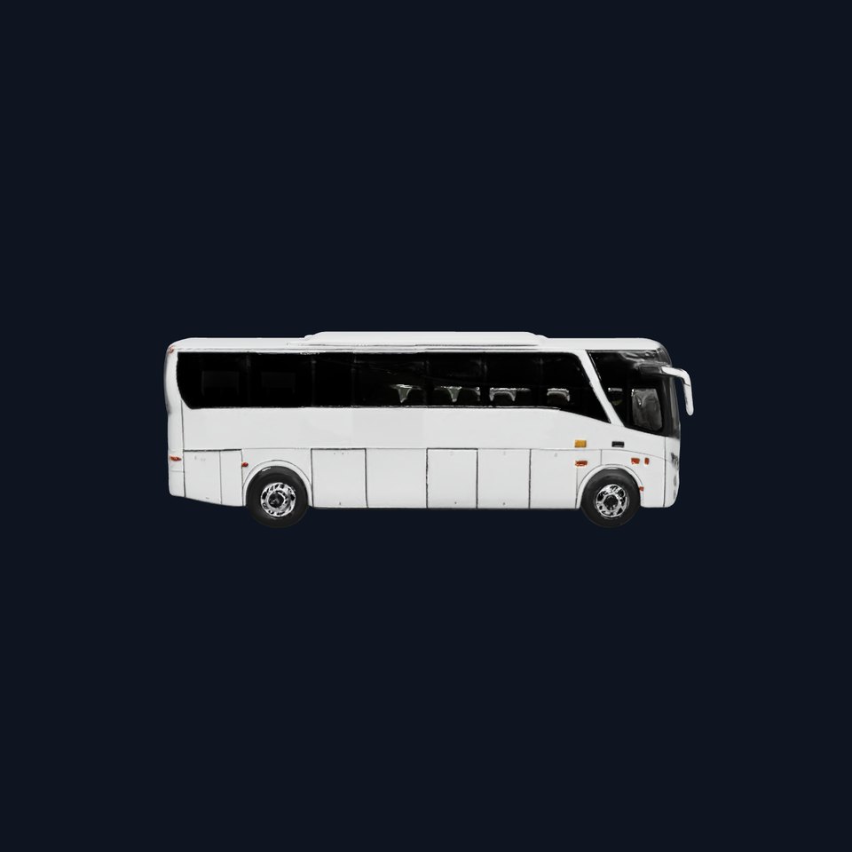 Modern Tourist Bus D Model Pack