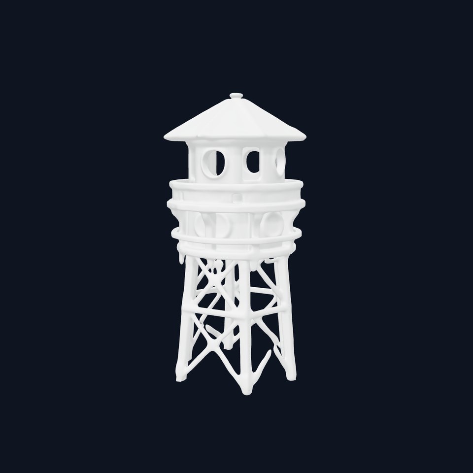 Wooden Lighthouse Tower model pack for Game and Architectural Visualization viewer poster