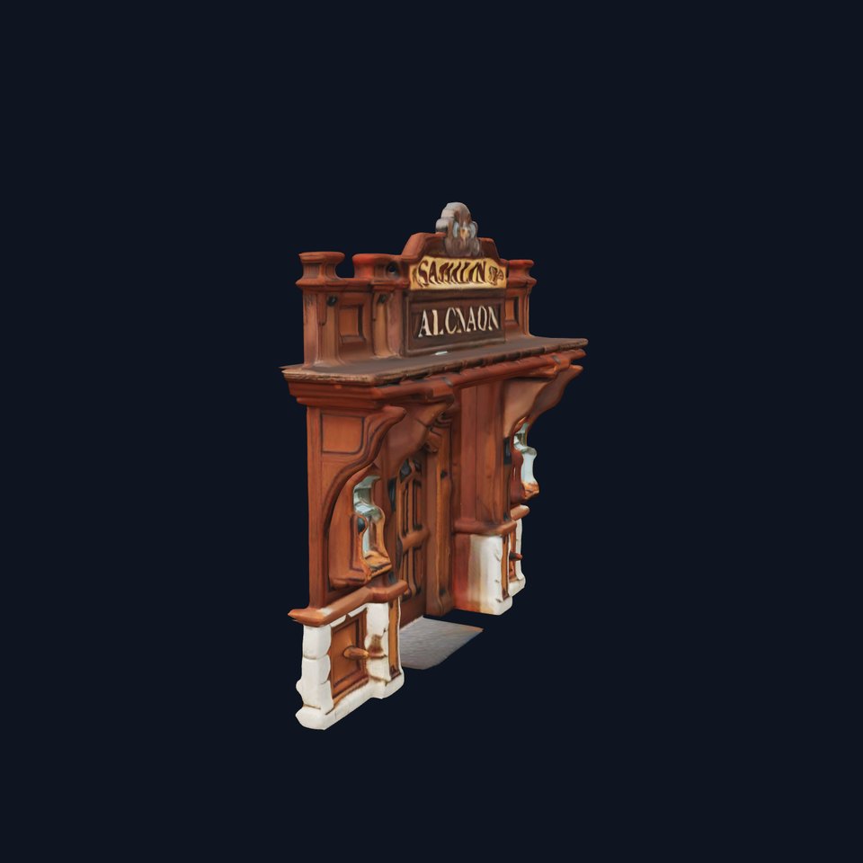 Victorian Style Storefront Model Pack