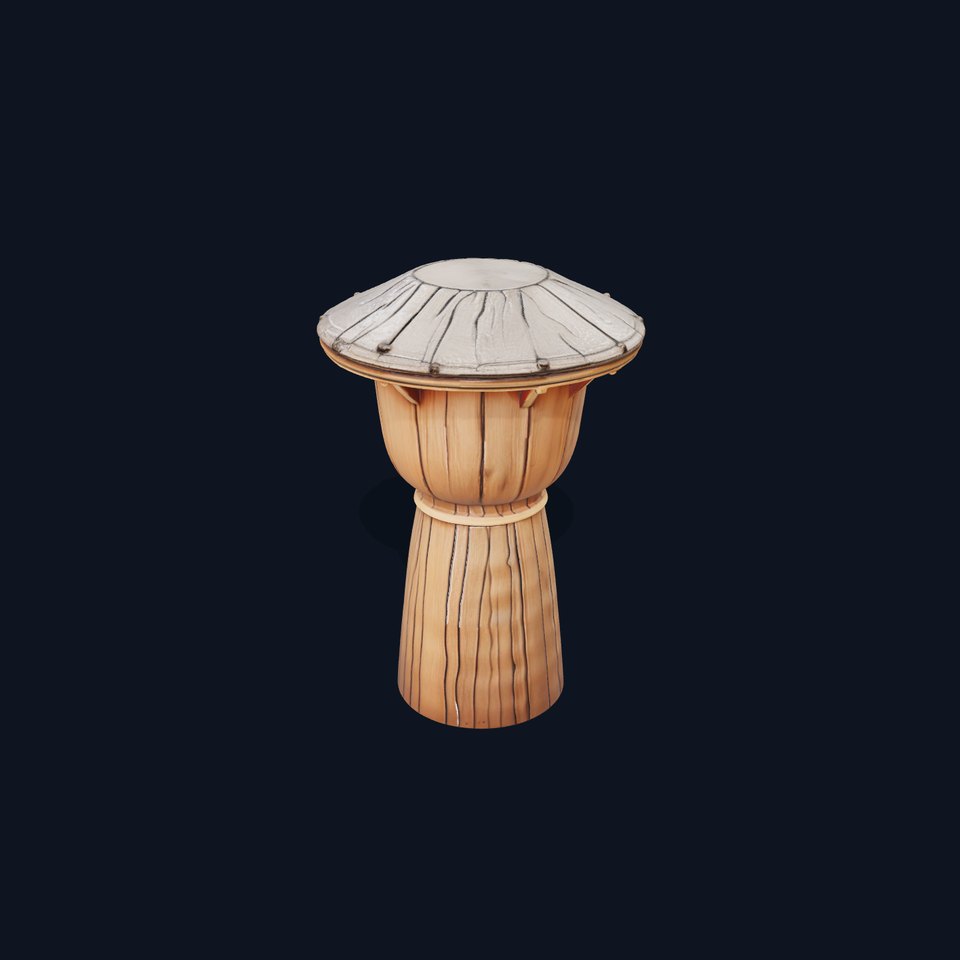 Wooden Watchtower Model Pack with Realistic Textures