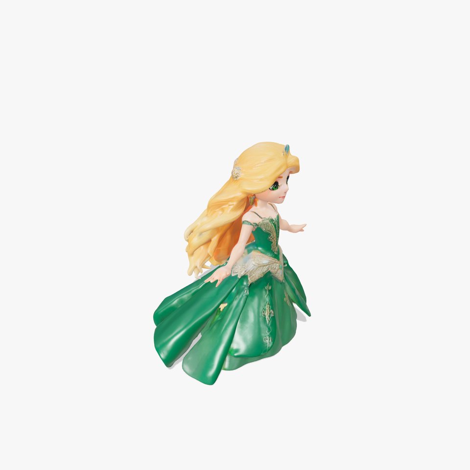 Enchanted Forest Fairy Princess Rigged and Animated viewer poster