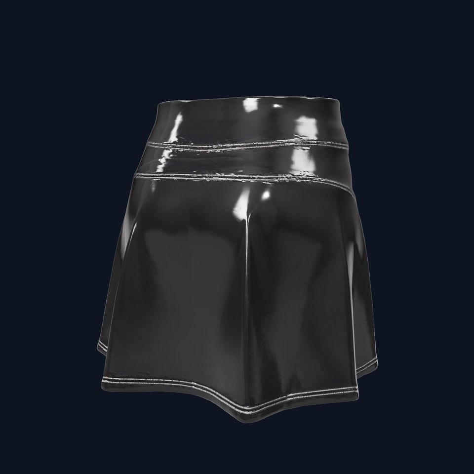 Elegant Skirt model pack for Fashion Visualization