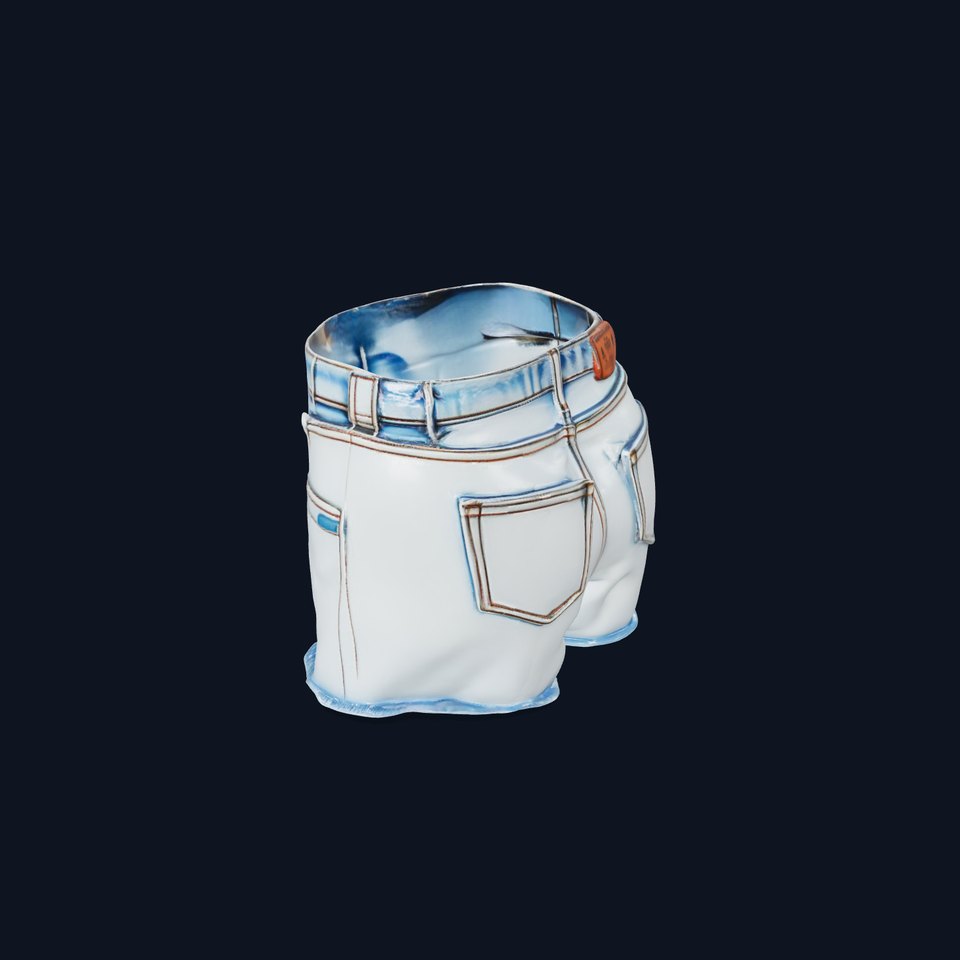 Denim Shorts Model Pack for Realistic Rendering and Animation viewer poster