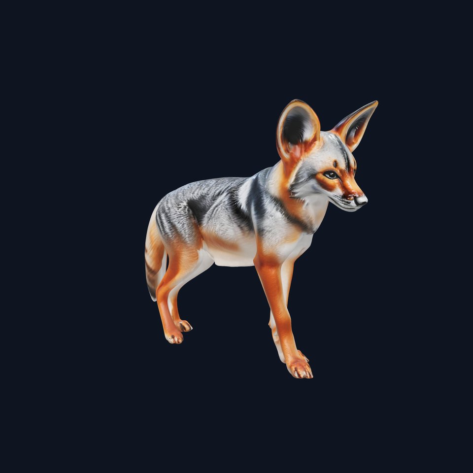 Fox Model Pack  Realistic D Animal Character