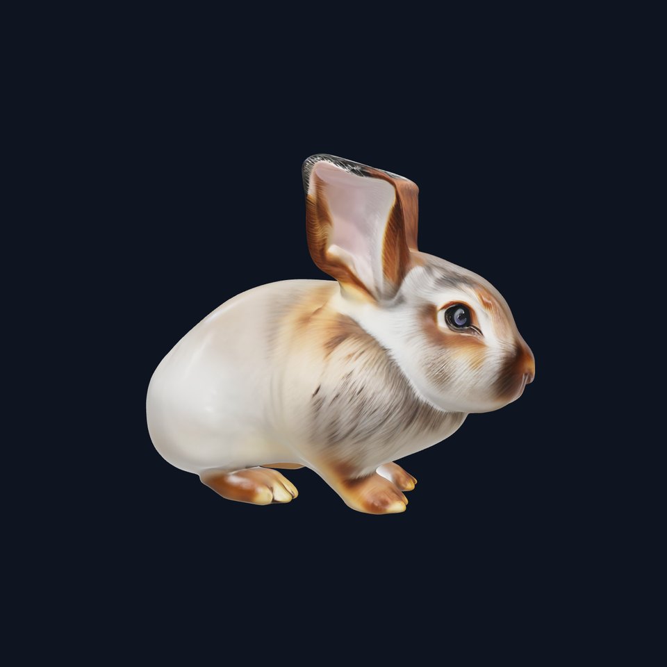 Realistic Rabbit Model Pack for D Rendering  Game Engines