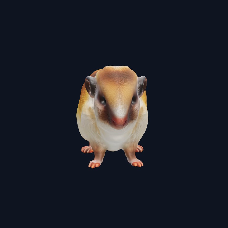 Cute Animal Model Pack for D Rendering and Game Development
