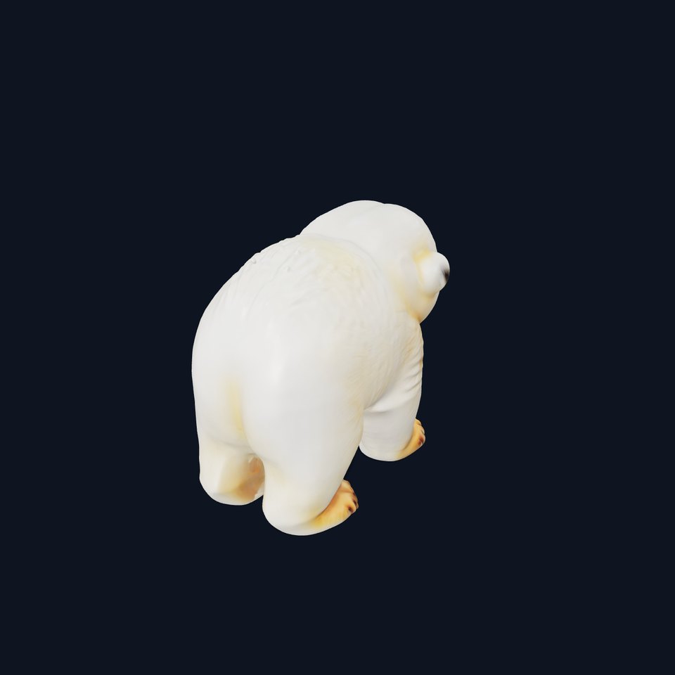 Adorable Polar Bear Cub D Model Pack