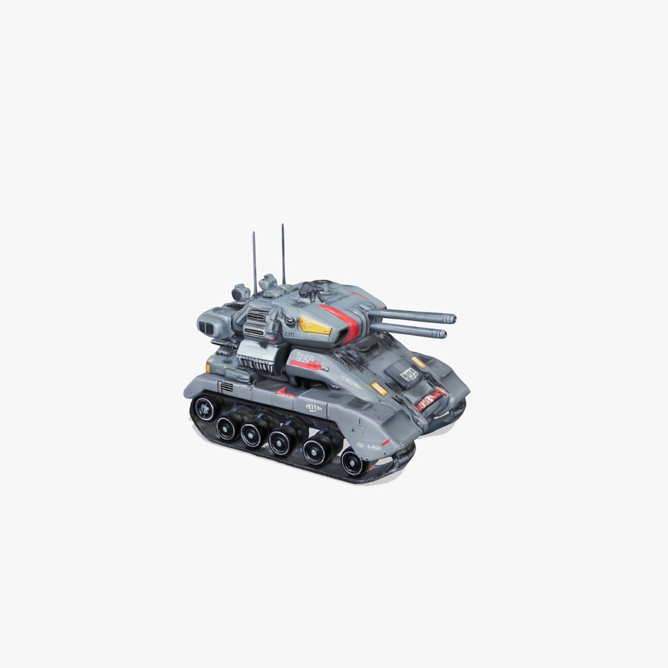 Futuristic Tank Model Pack with HighDetail Design