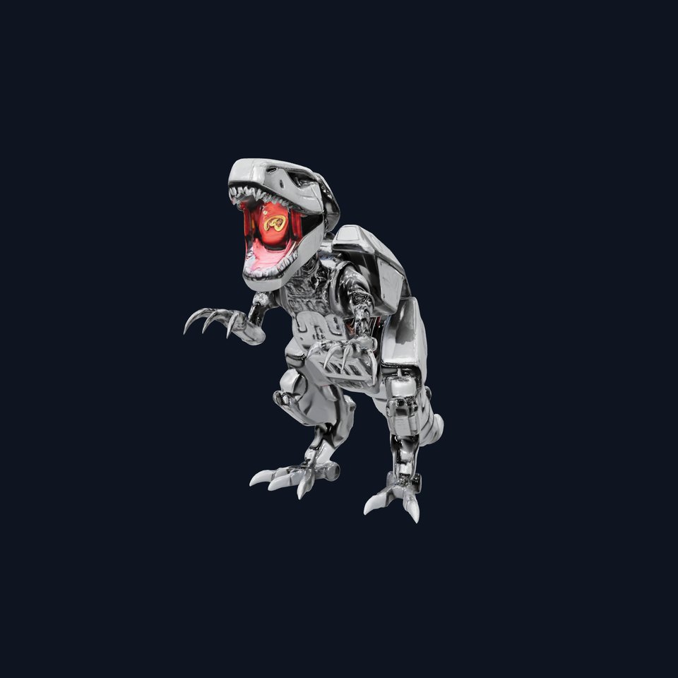 Futuristic Mechanical Dinosaur Model Pack