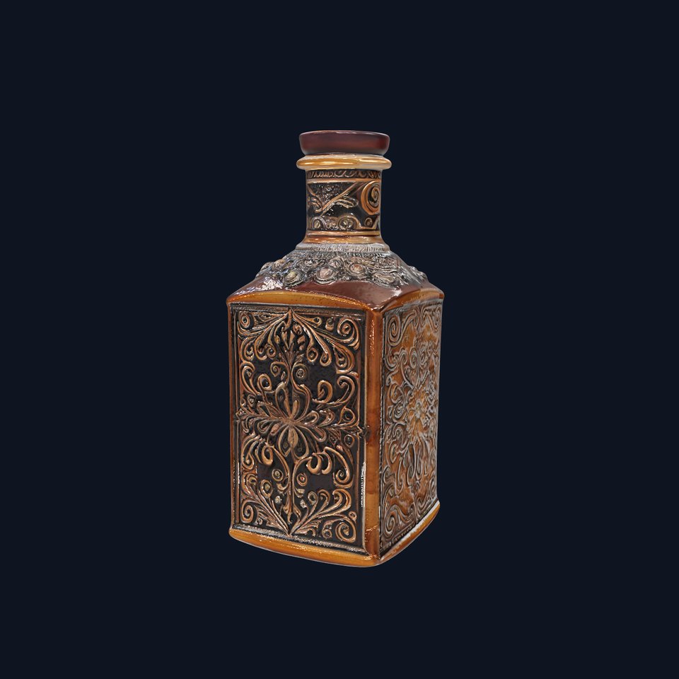 Ornate Decorative Bottle Model Pack