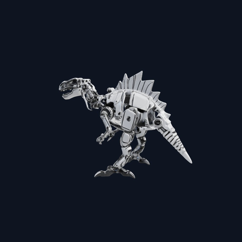 Mechanical Dinosaur Model Pack  D Robotic Design