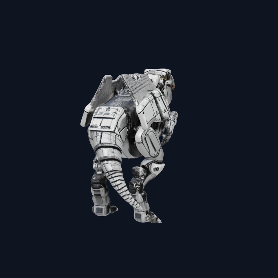 Mechanical Dinosaur Model Pack