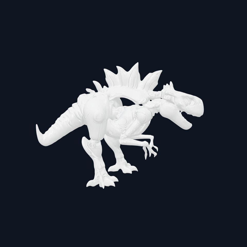 Robotic Dinosaur Model Pack  Metallic Predator