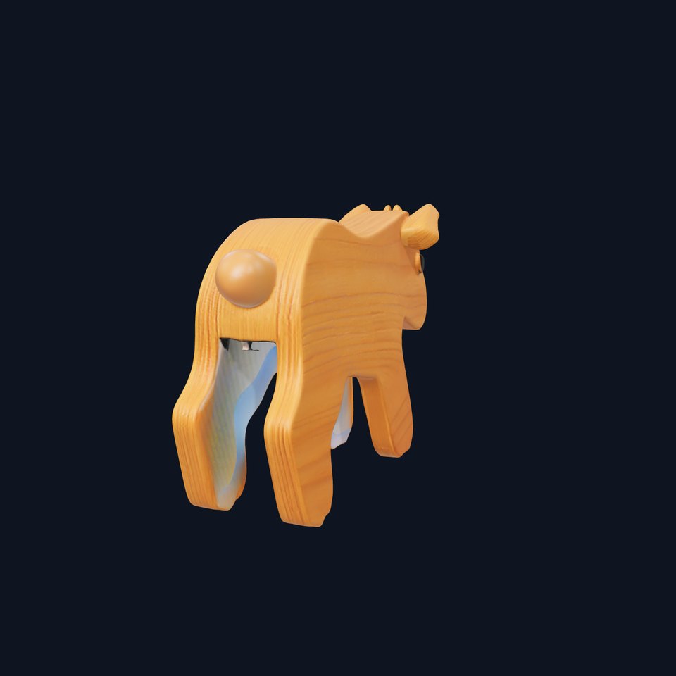 Wooden Toy Animal Model Pack