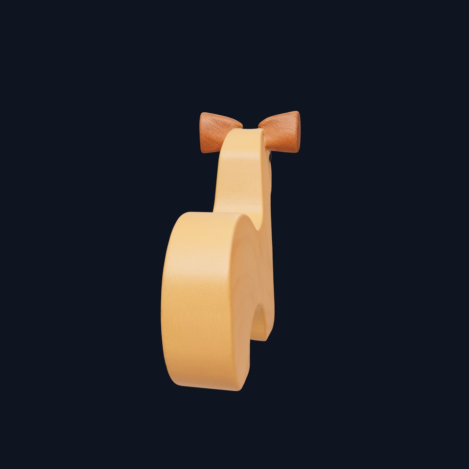 Wooden Animal Figurine Model Pack