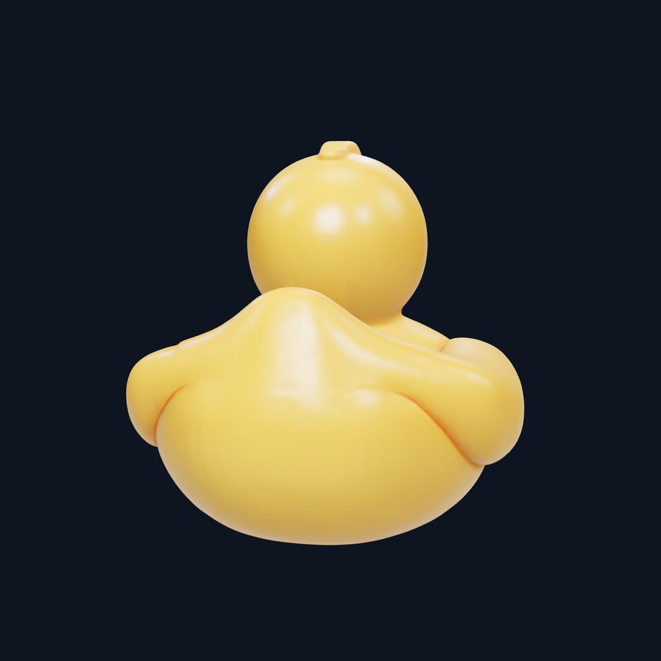 Yellow Rubber Duck D model pack