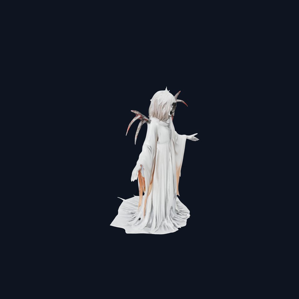 Wraith Specter Rigged and Animated D Model
