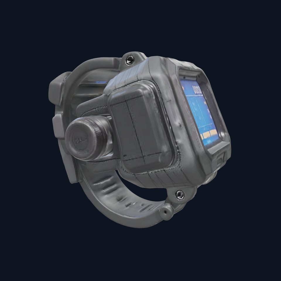 Tactical Digital Watch Model Pack