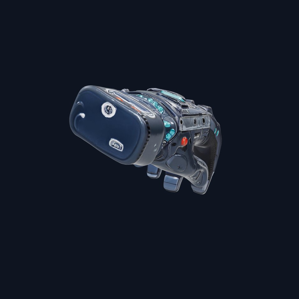 Futuristic Cyber Glove Model Pack