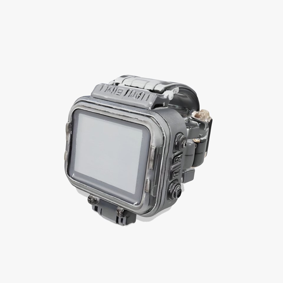 Tactical Smartwatch Model Pack featuring Rugged Design