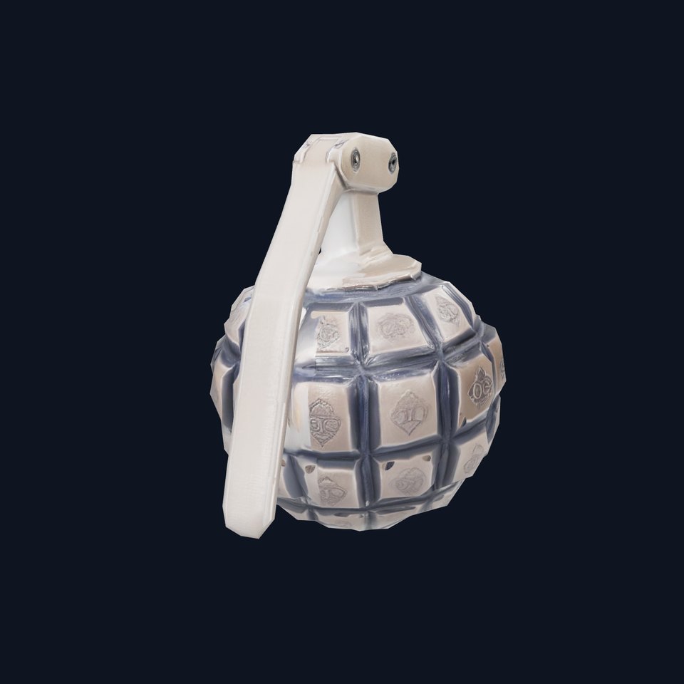 Grenade Model Pack  Detailed Modular Design