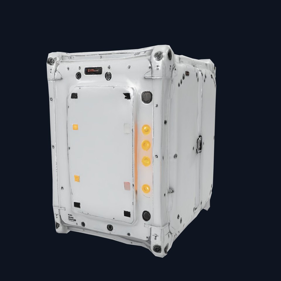 Futuristic Storage Unit model pack