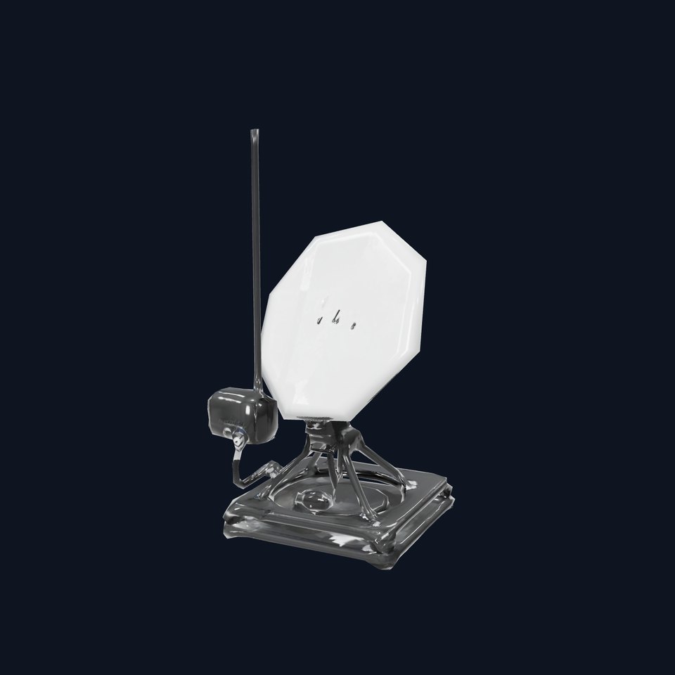 HighFidelity Satellite Dish Model Pack