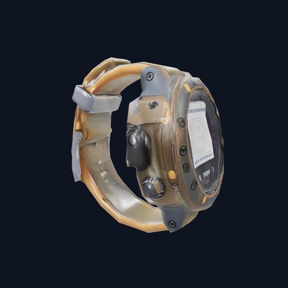 Futuristic Tactical Watch Model Pack