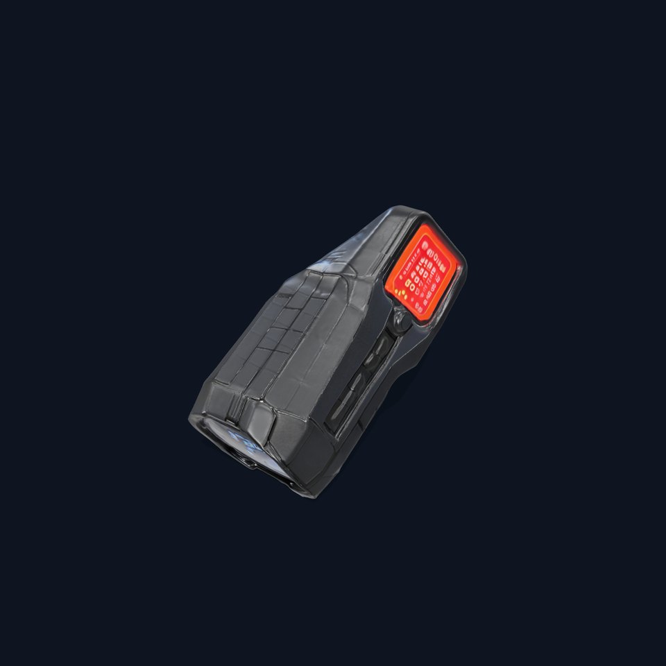 Compact Laser Rangefinder Model Pack with Digital Display