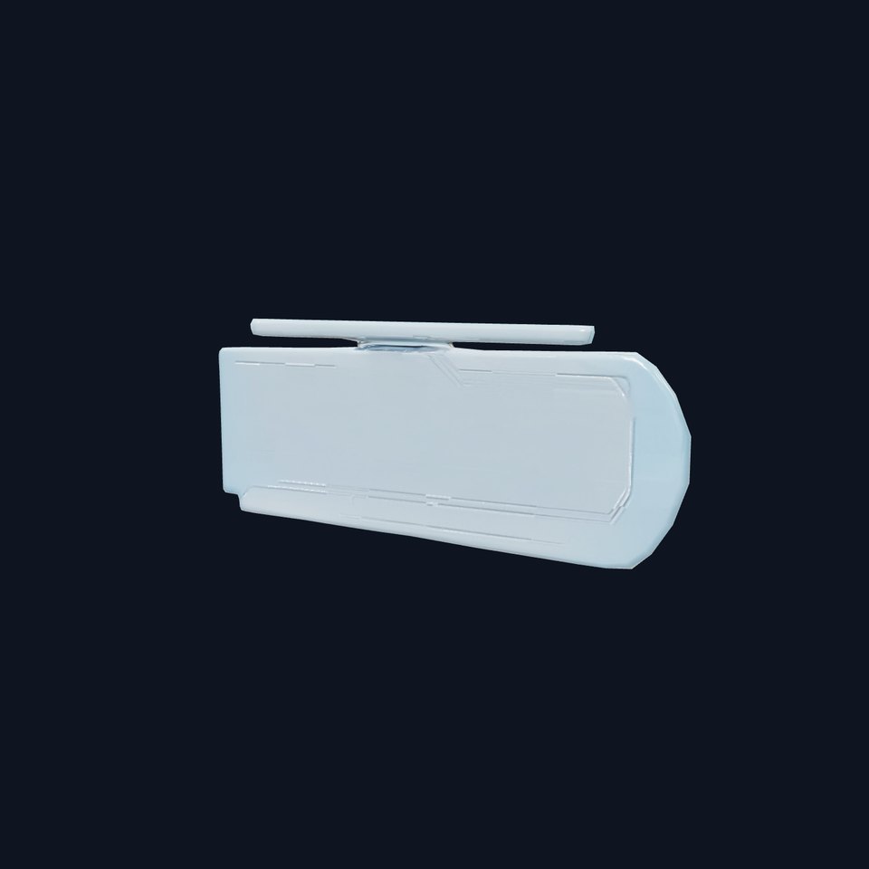 Futuristic Control Panel model pack featuring holographic displays