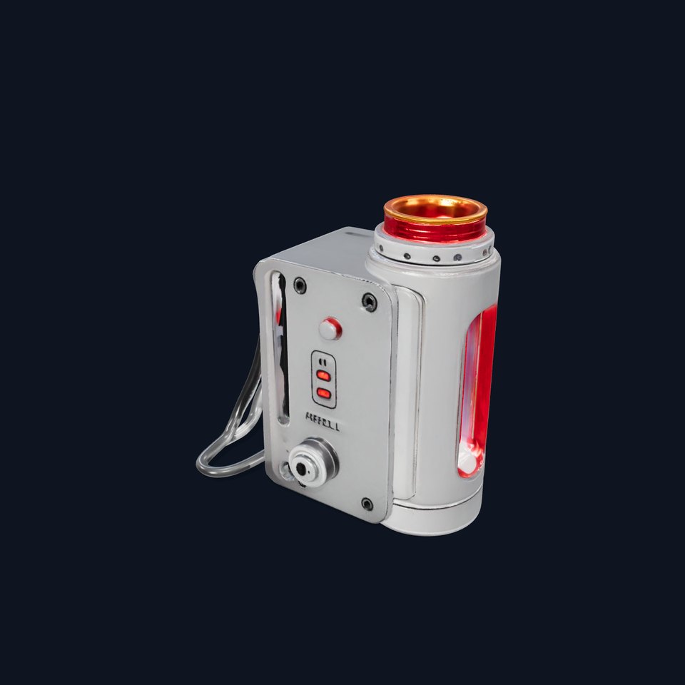 Futuristic Red Light Device Model Pack