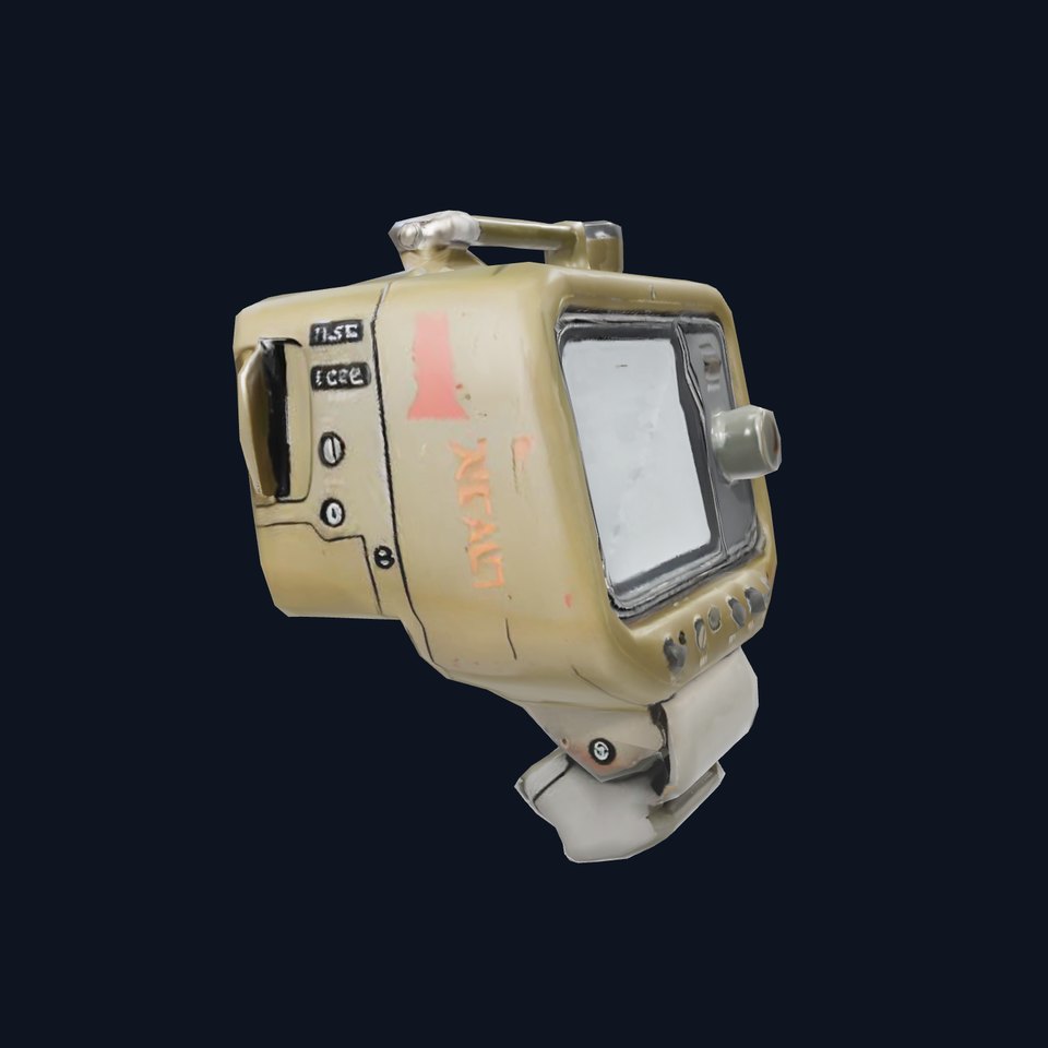 Rugged Control Panel Model Pack with Display and Buttons