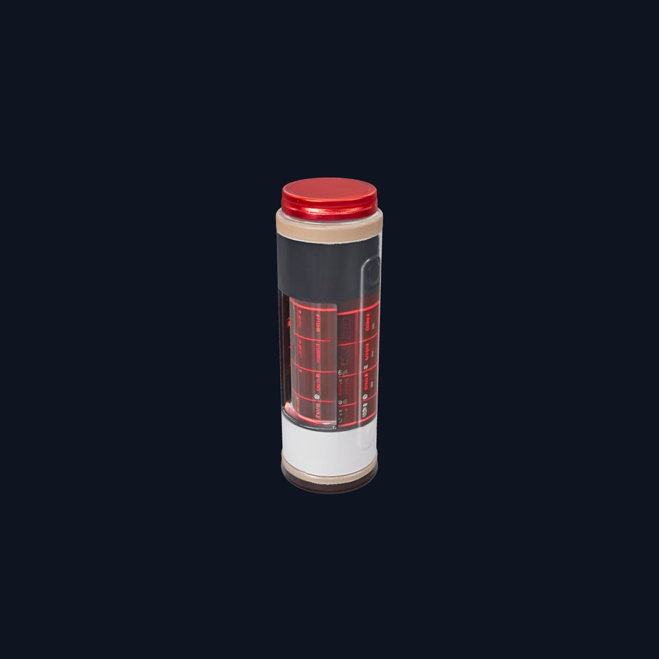 Energy Drink Canister Model Pack