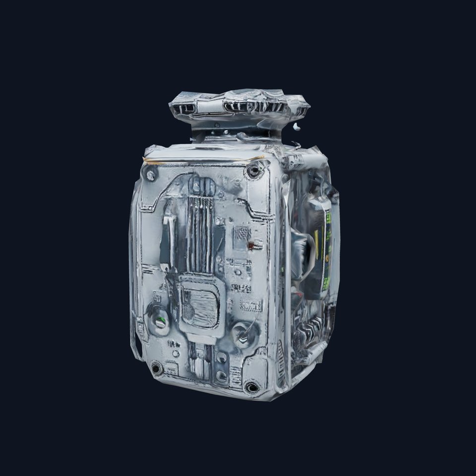 Futuristic Control Panel model pack with interactive features