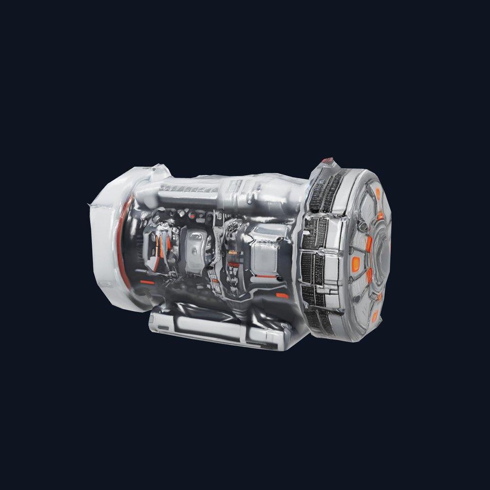 Futuristic Engine Core Model Pack