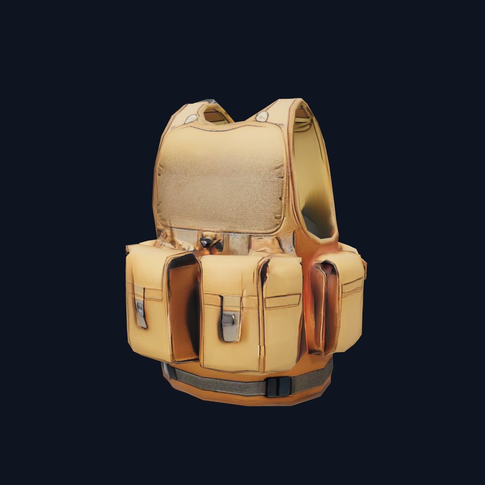 Tactical Vest Model Pack for Game and Film Production