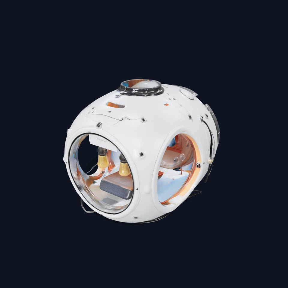 Futuristic Lighting Sphere Model Pack